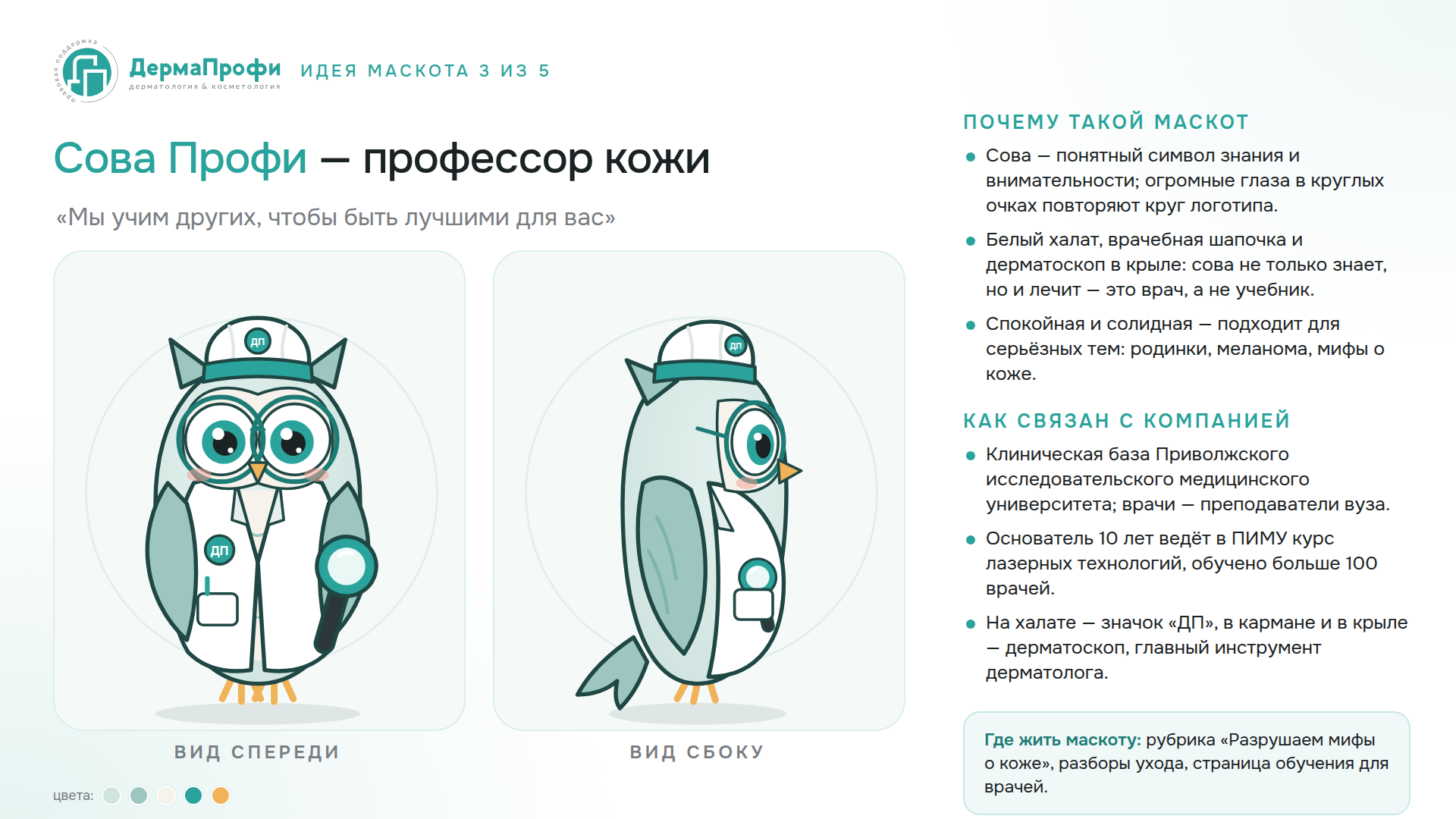 Сова Профи — профессор кожи